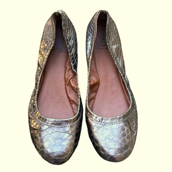 Lucky Brand Brown Ballet Flats 8.5 New - Picture 1 of 3